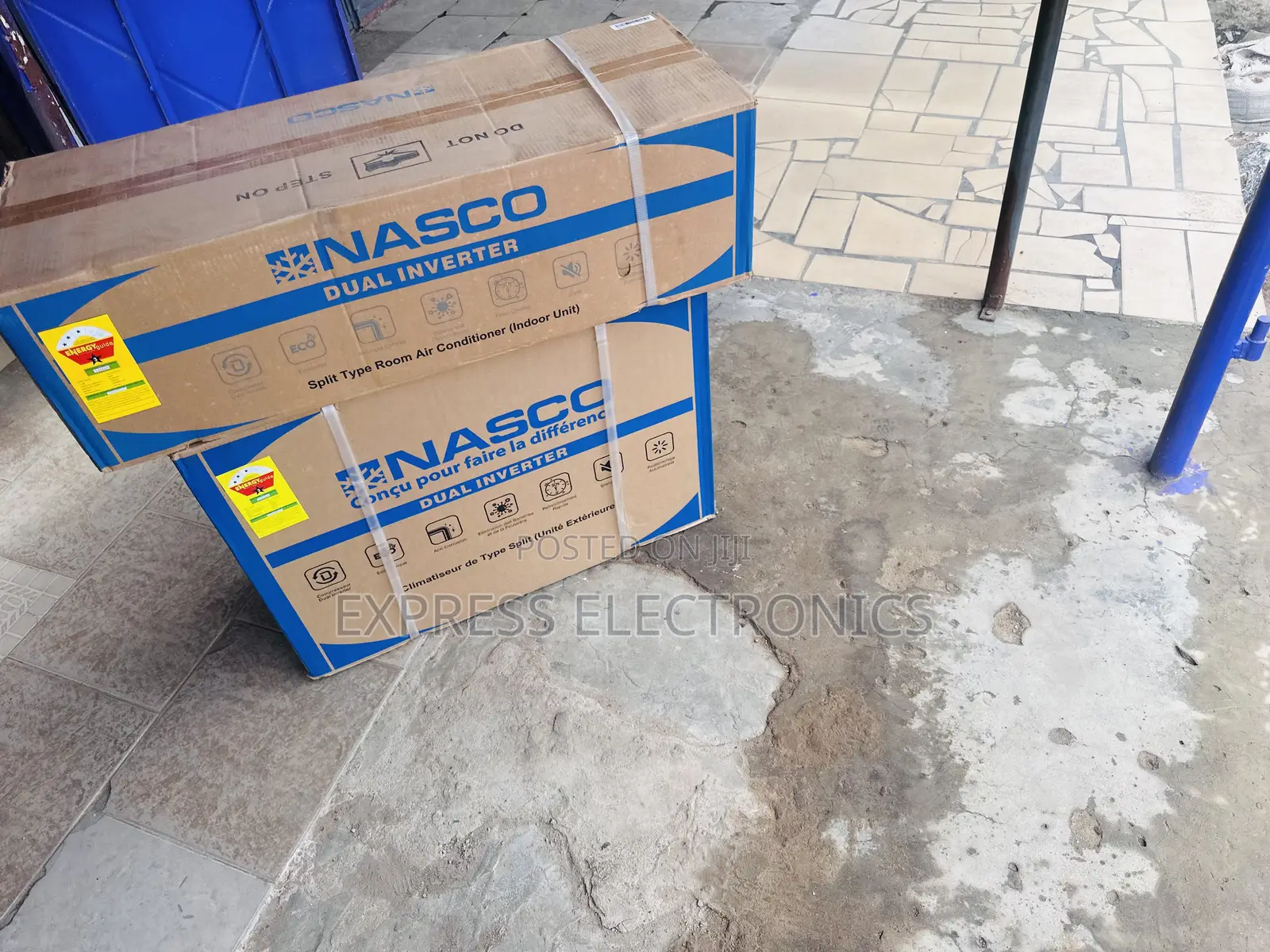 High Quality Sleek White Nasco 2.0hp Dual Inverter