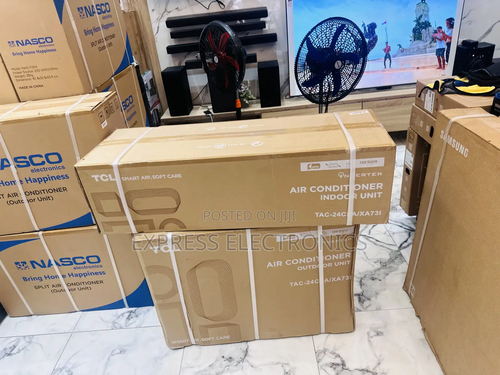 Smart Inverter TCL 2.5hp Split R410 Gas White.