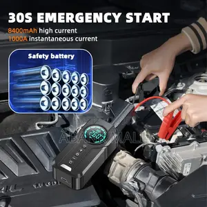 Car Jump Starter With Air Pump With USB Charger