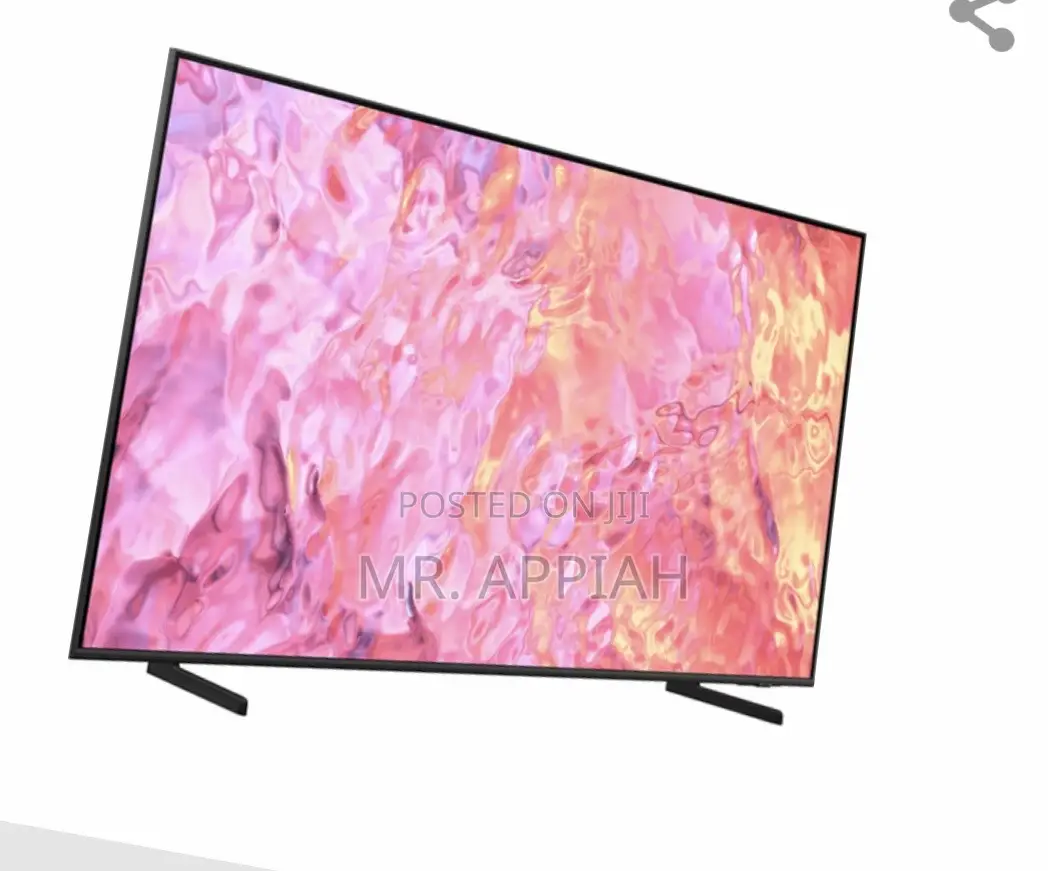Sleek Samsung 75q60 75 Inch HDR Qled Smart Tv(Black).