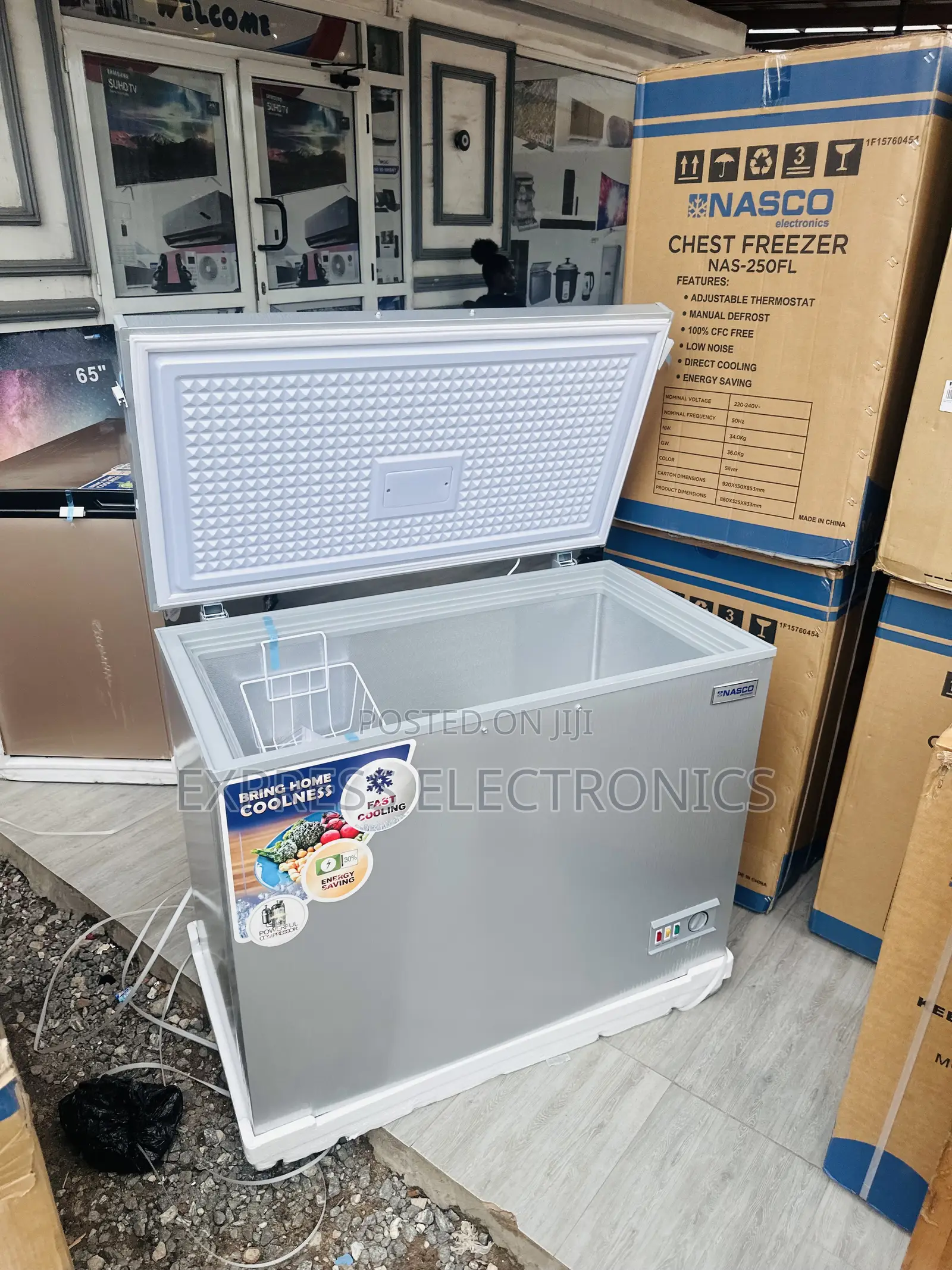High Performance Chest Freezer 200L Nasco