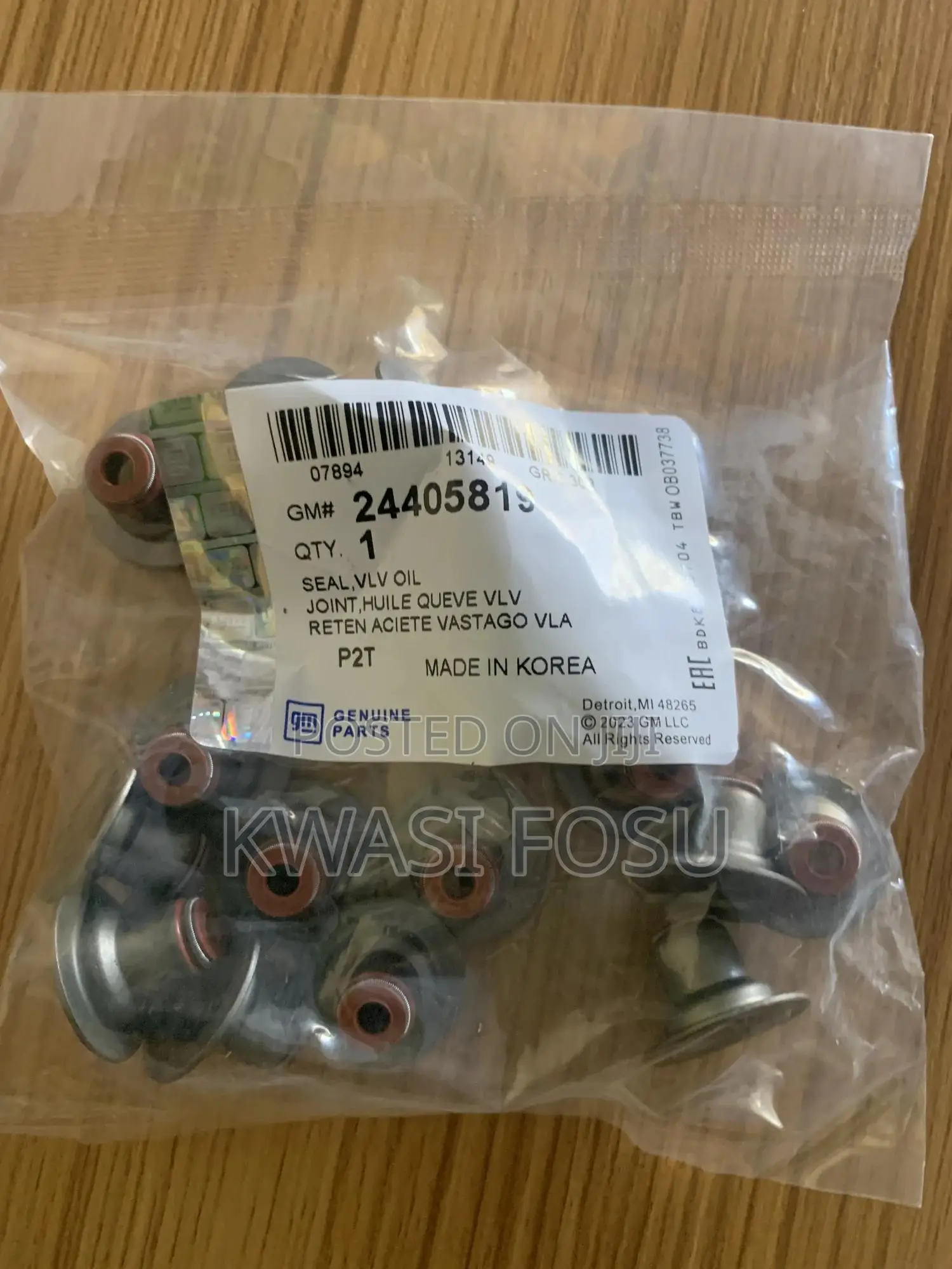 Valve Seals for Cruze , Sonic Aveo 1.8L