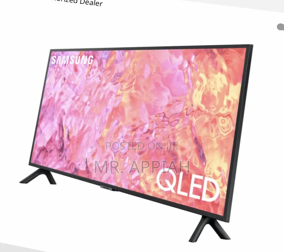Sleek Design Samsung 65q60c 65” HDR Smart Tv(Black).
