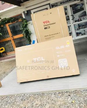 C645 65 Inches Glossy  Qled Electric Black TCL Tv