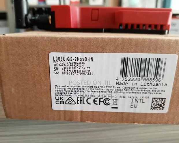 Mikrotik L009 Poe Wireless Router Board L009uigs-2haxd-In 3