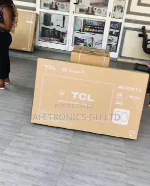 Electric 50 Inches Glossy Led P635 Black TCL Tv