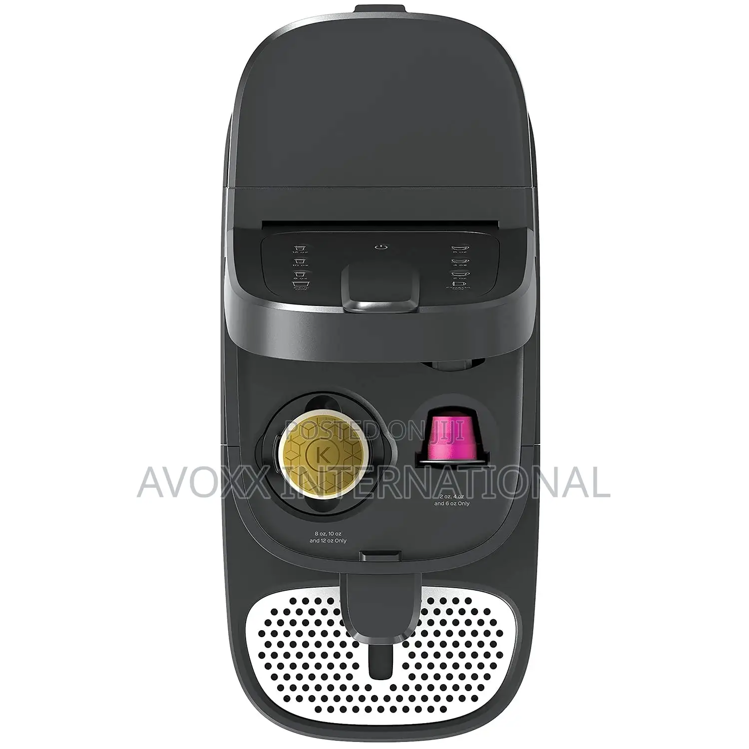 FDM Instant Pod Coffee and Espresso Maker, 6 Cups