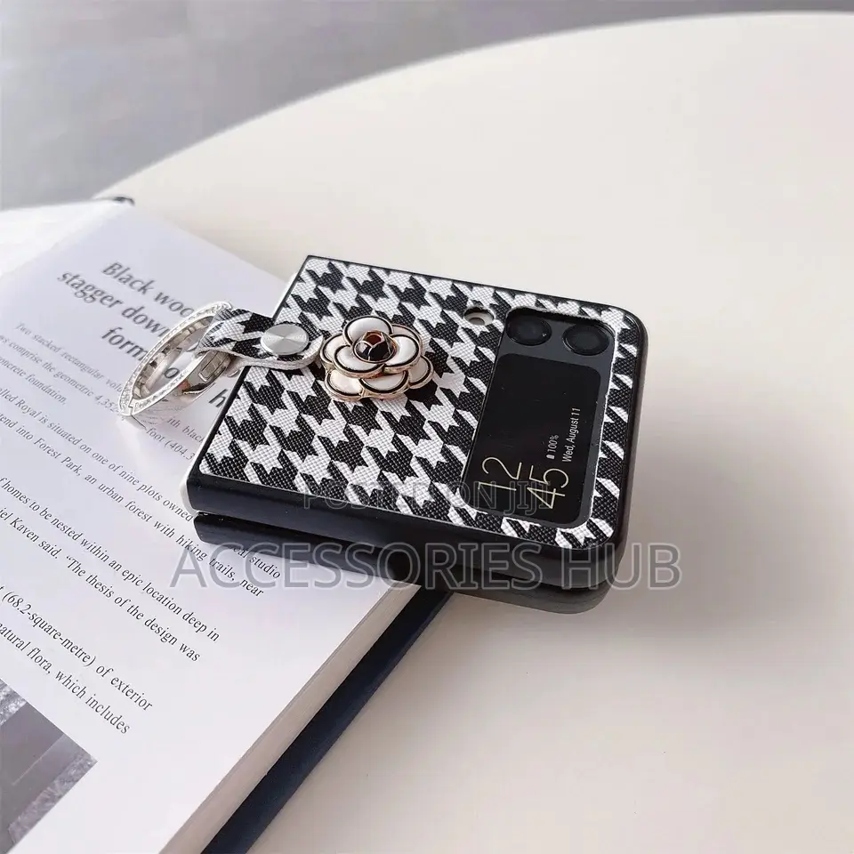 Z Flip 3 4 Luxury Case With Ring