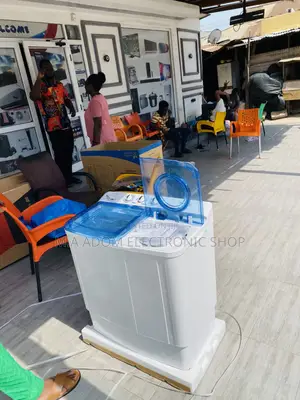 Semi-Automatic Nasco 8kg Top Load Washing Machine.