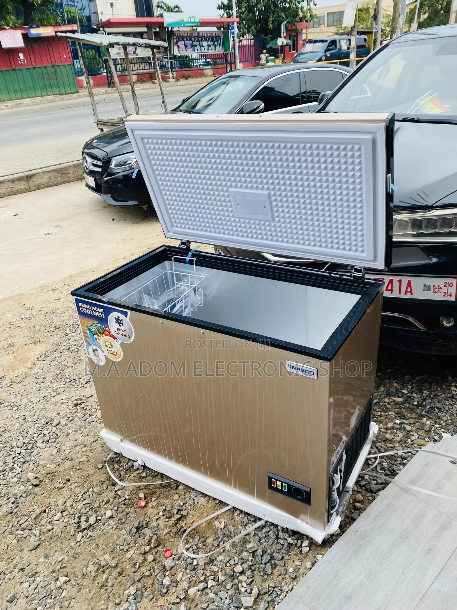 Fast Chilling Nasco Nas 350 Single Door Electric Freezer.