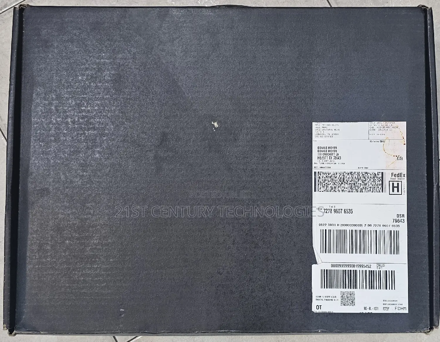 New Laptop Dell Alienware X16 32GB SSD 1T