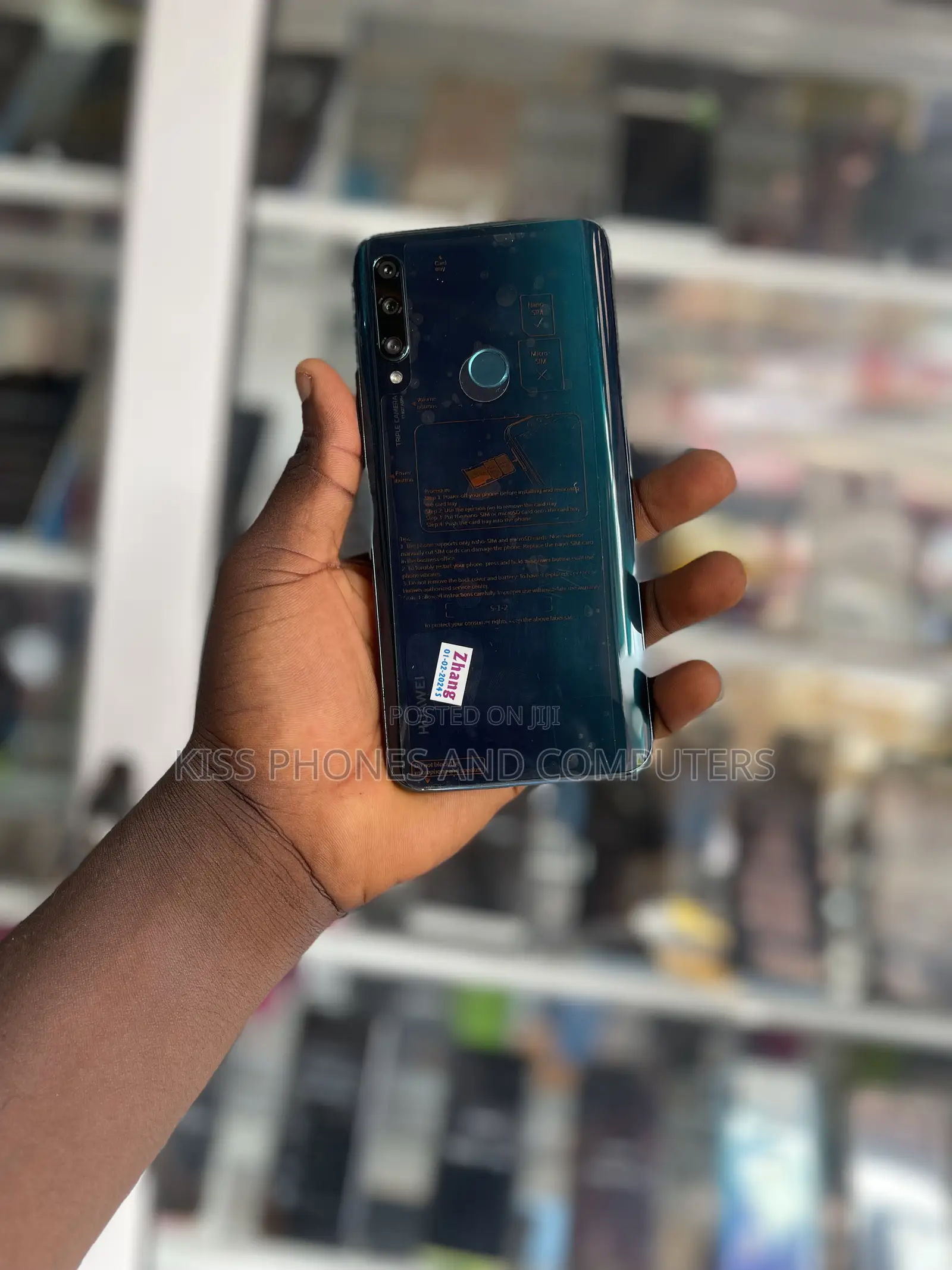 New Huawei Y9 Prime 2019 128 GB Black