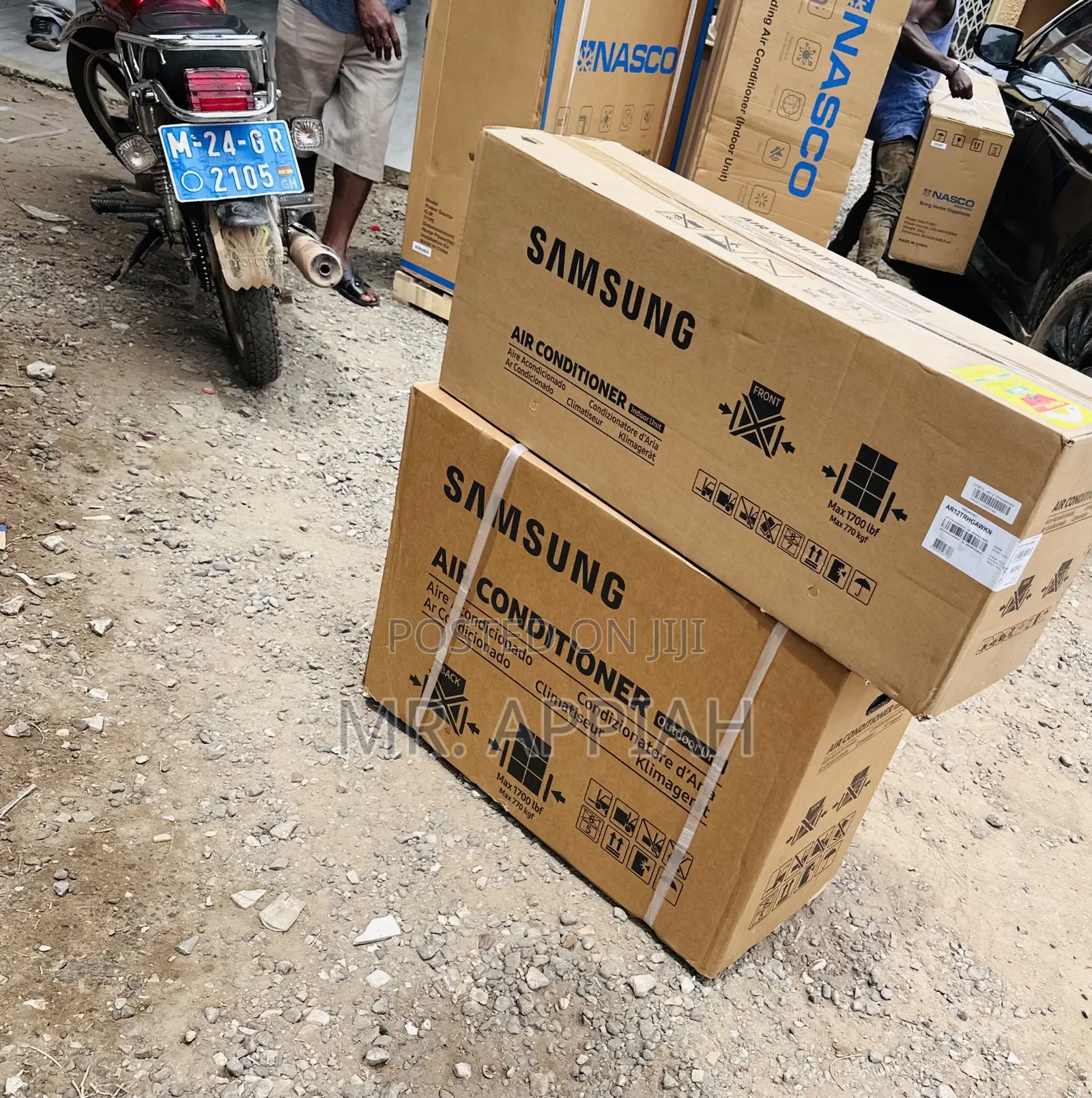 Lovely Design Samsung 2.5hp Split Type Electric Ac(White)