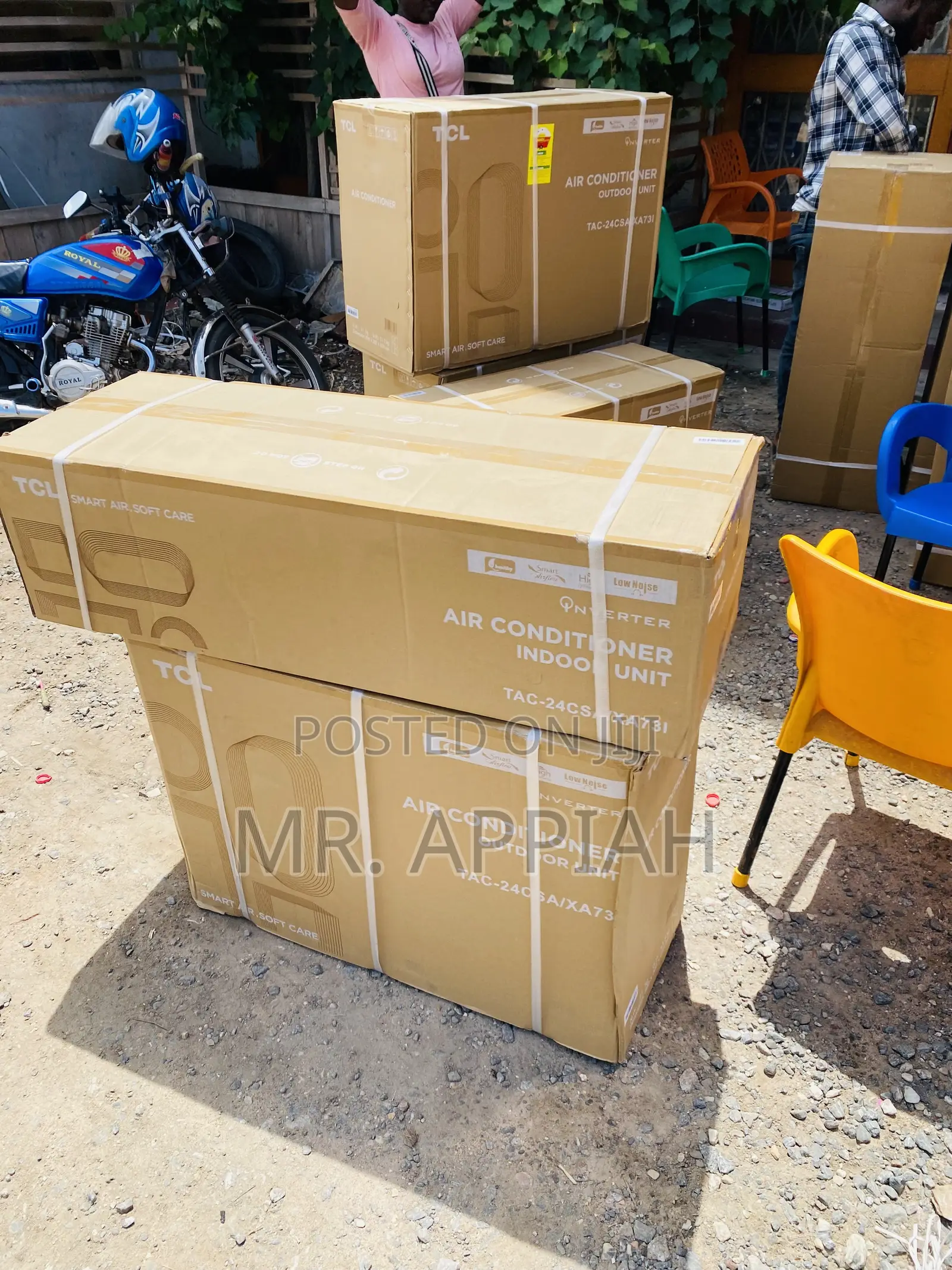 Shop Original TCL 2.0hp Split Type Electric Ac(White)R410.