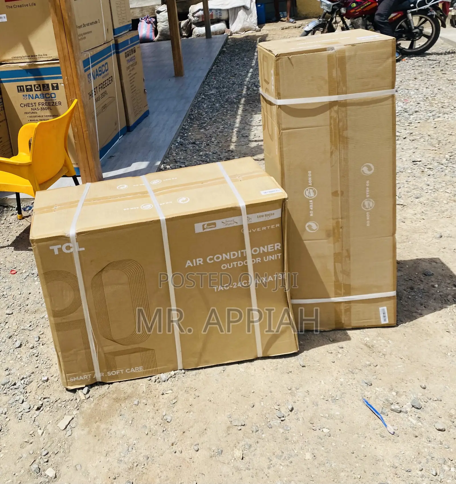 Well Design 2.5hp Split Type TCL Inverter Air Conditioner.