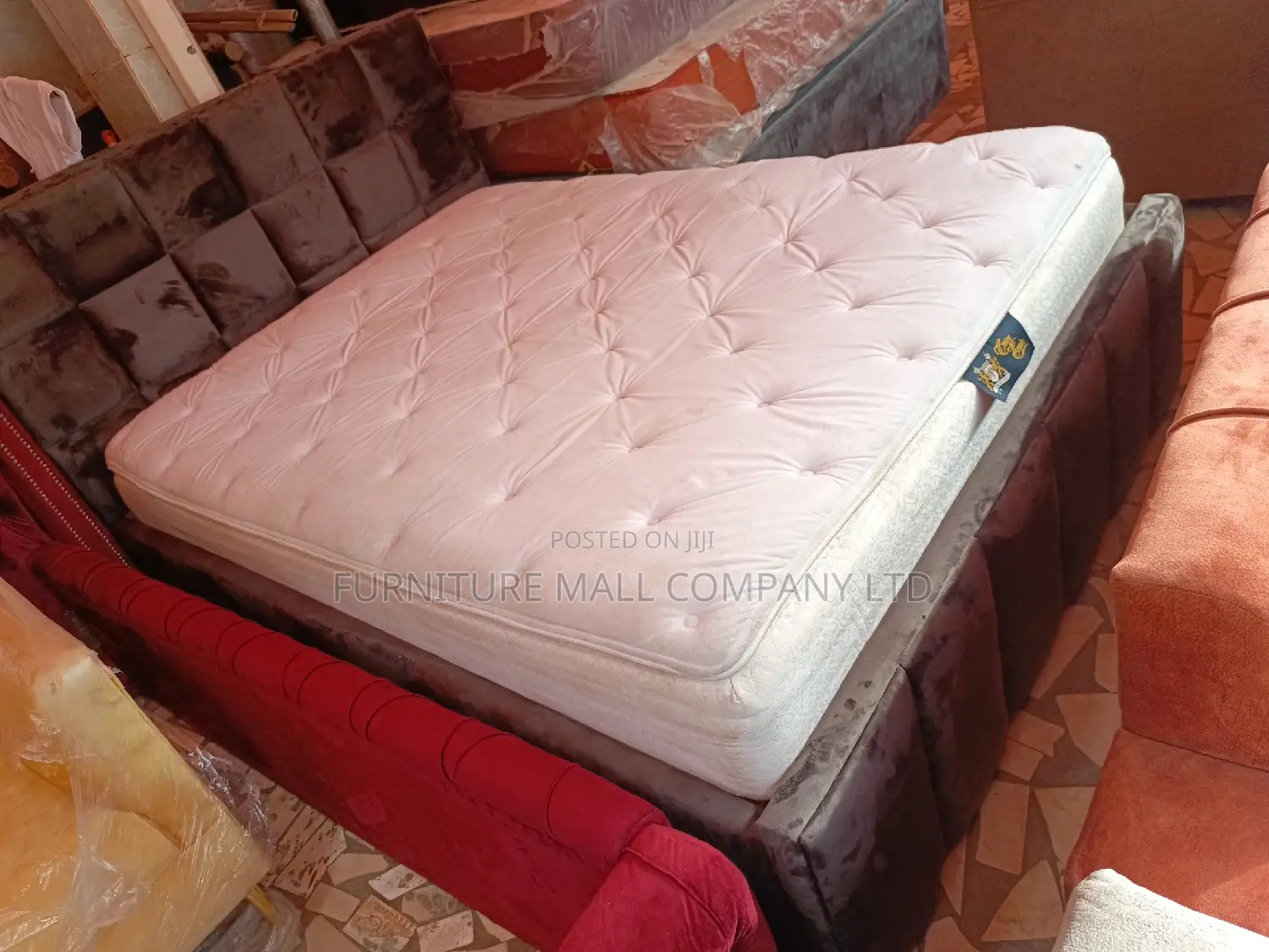 Classic 60x80 Queen Bed With Mattress. Free Delivery