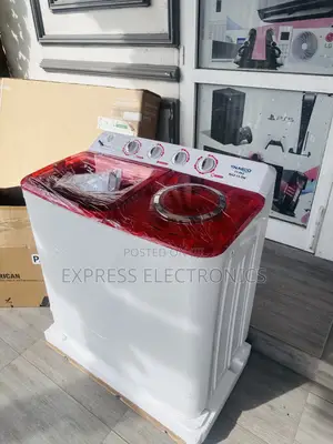 Nasco 11kg Topload Wm White Transparent Lid