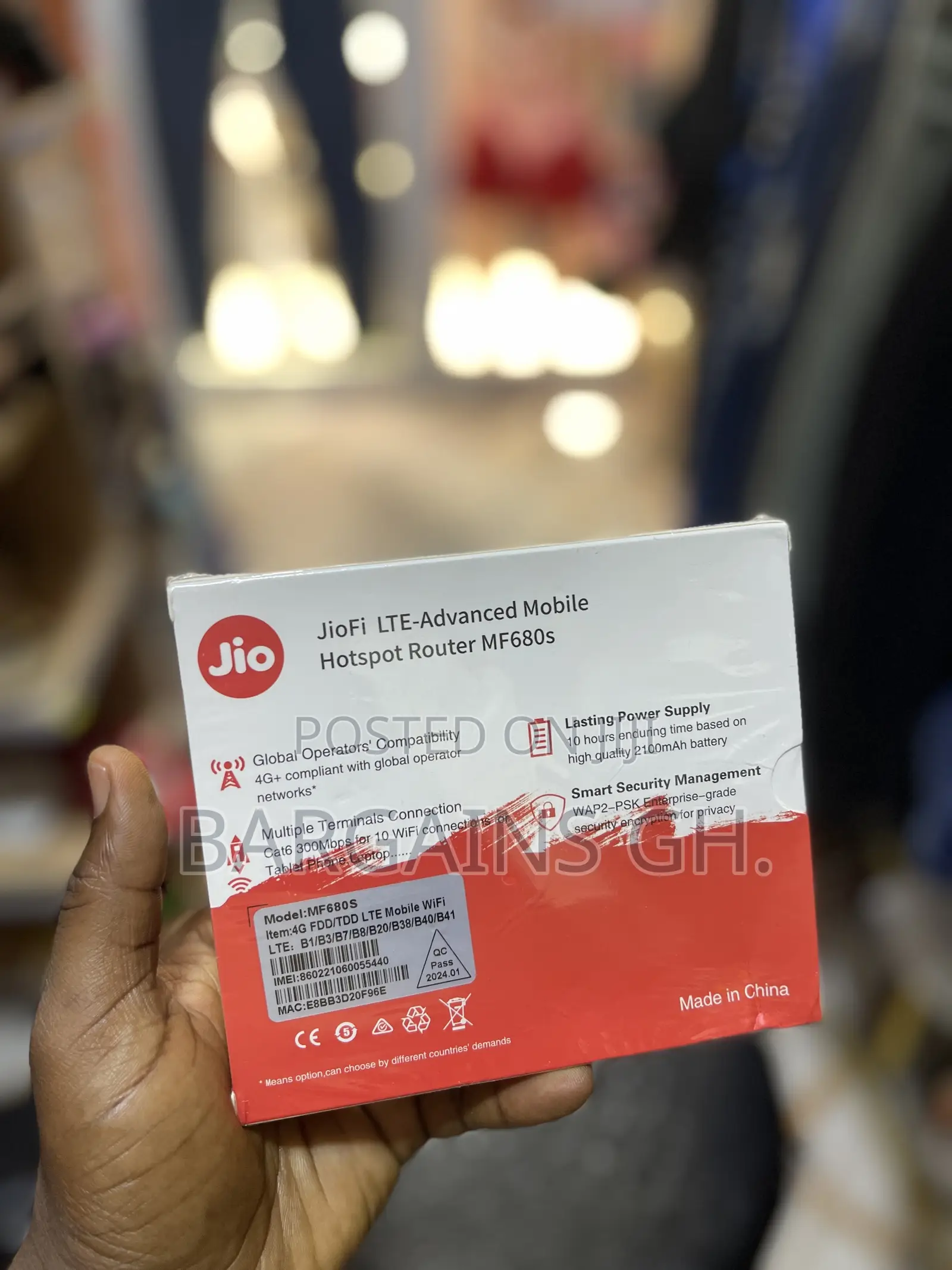 Jio 4G+ Universal Mifi
