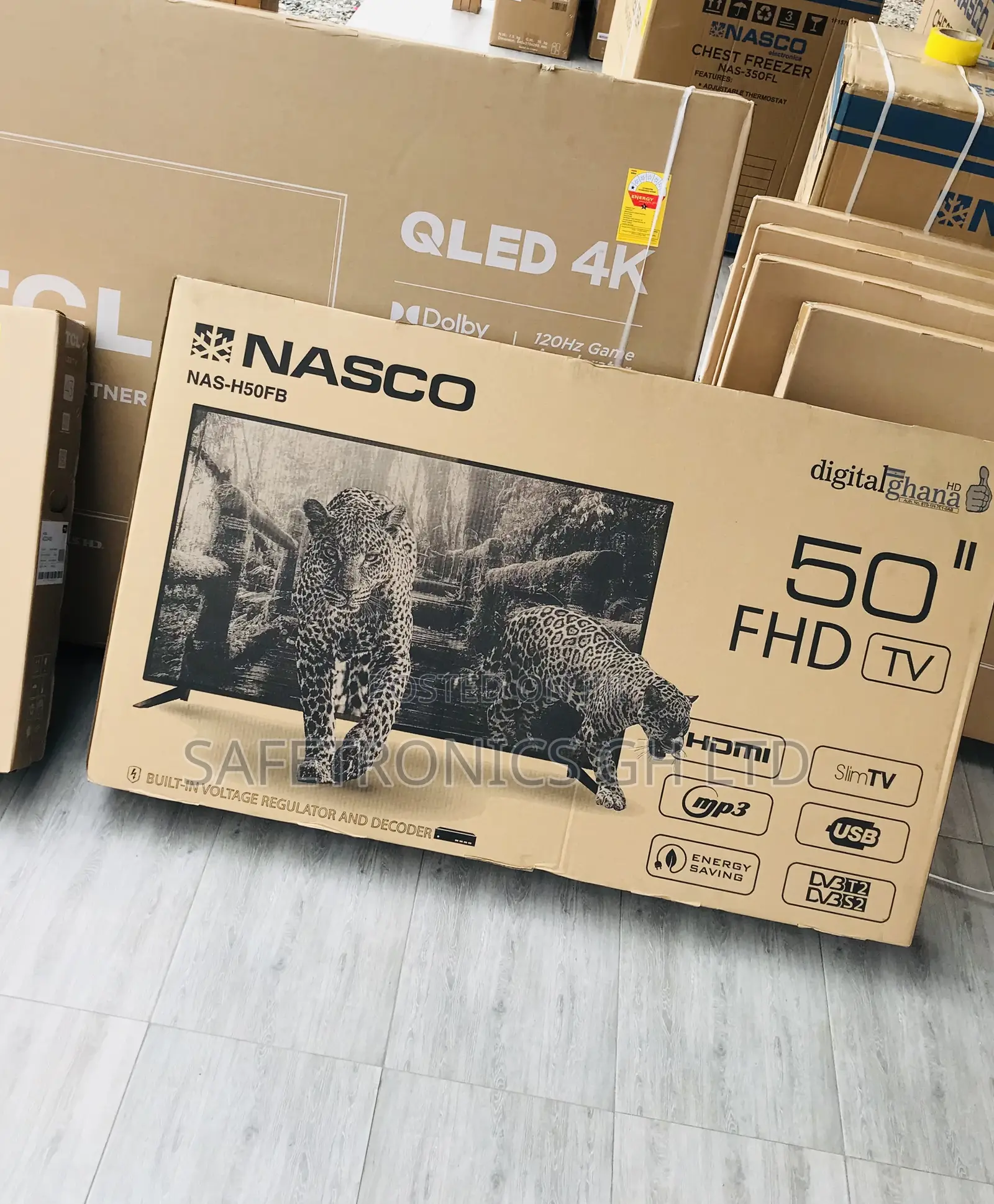 Satellite 50 Inches Glossy Led Electric  Digital Nasco