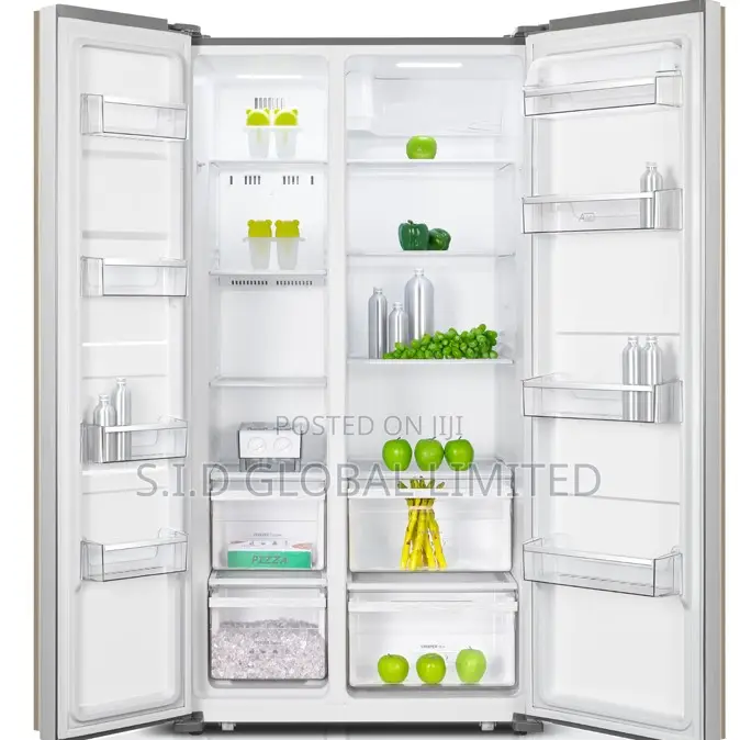 Available Nasco 455ltr Side by Side Refrigerator Nasf2-66-In