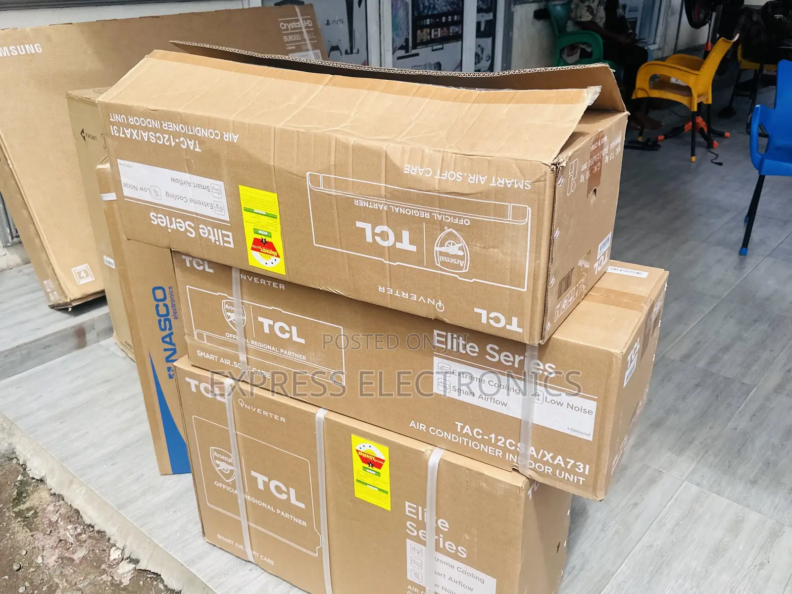 Built in Drain Pump 1.5hp Split R410 Gas TCL Ac