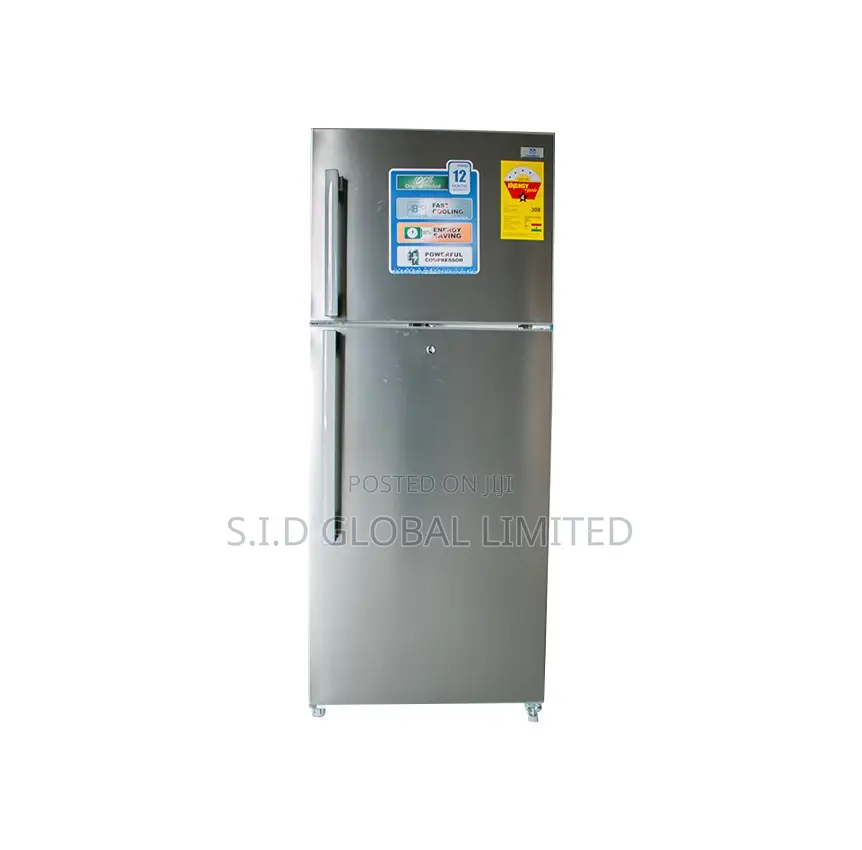 Available Nasco 430litre Double Door Top Freezer Refrigerato