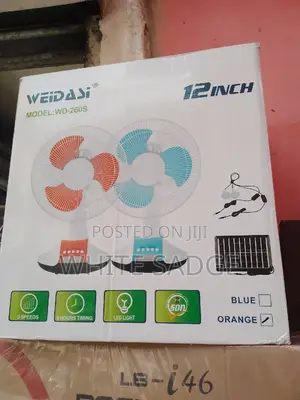 Solar Portable Fan