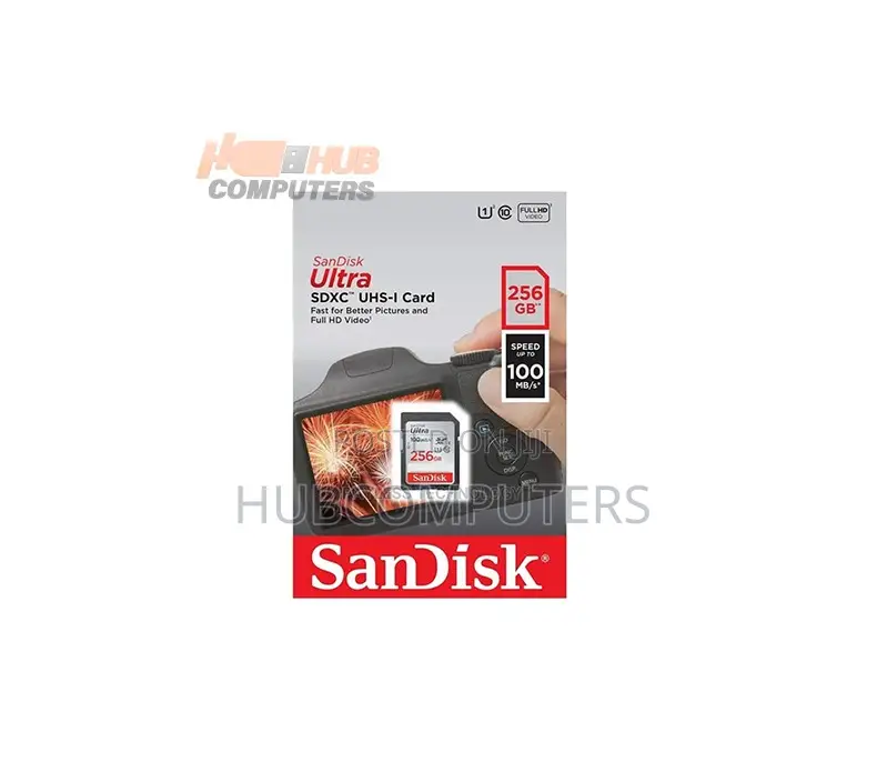 Sandisk 256gb Camera Sd Card