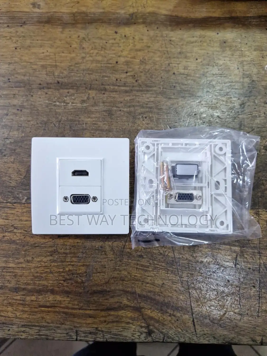 Hdmi Double Wall Socket