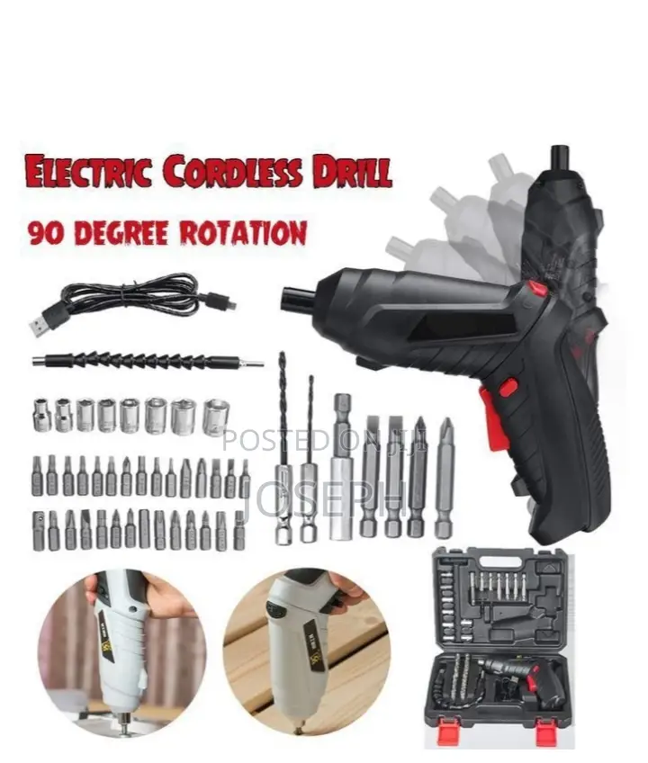 Electric Cordless Screwdriver
