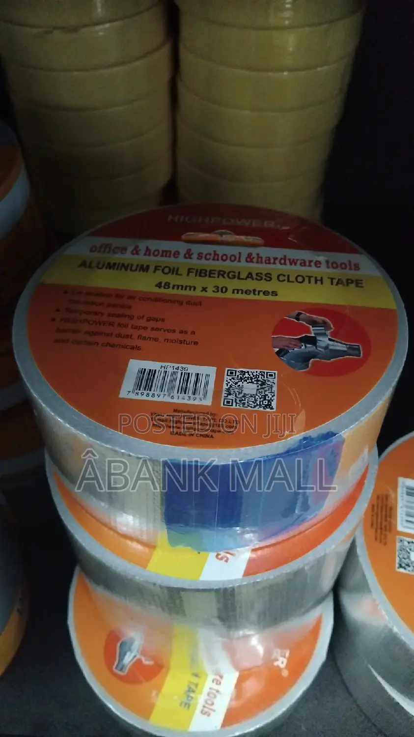 Aluminium Foil Fibre Glass Cloth Tape