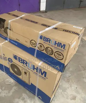 Sleek Bruhm Split Type 1.5hp Air Conditioner(White)R410.