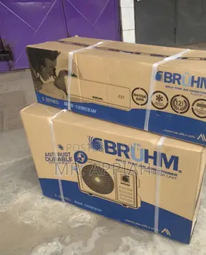Fast Cooling R410 Bruhm 1.5hp Air Conditioner(White).