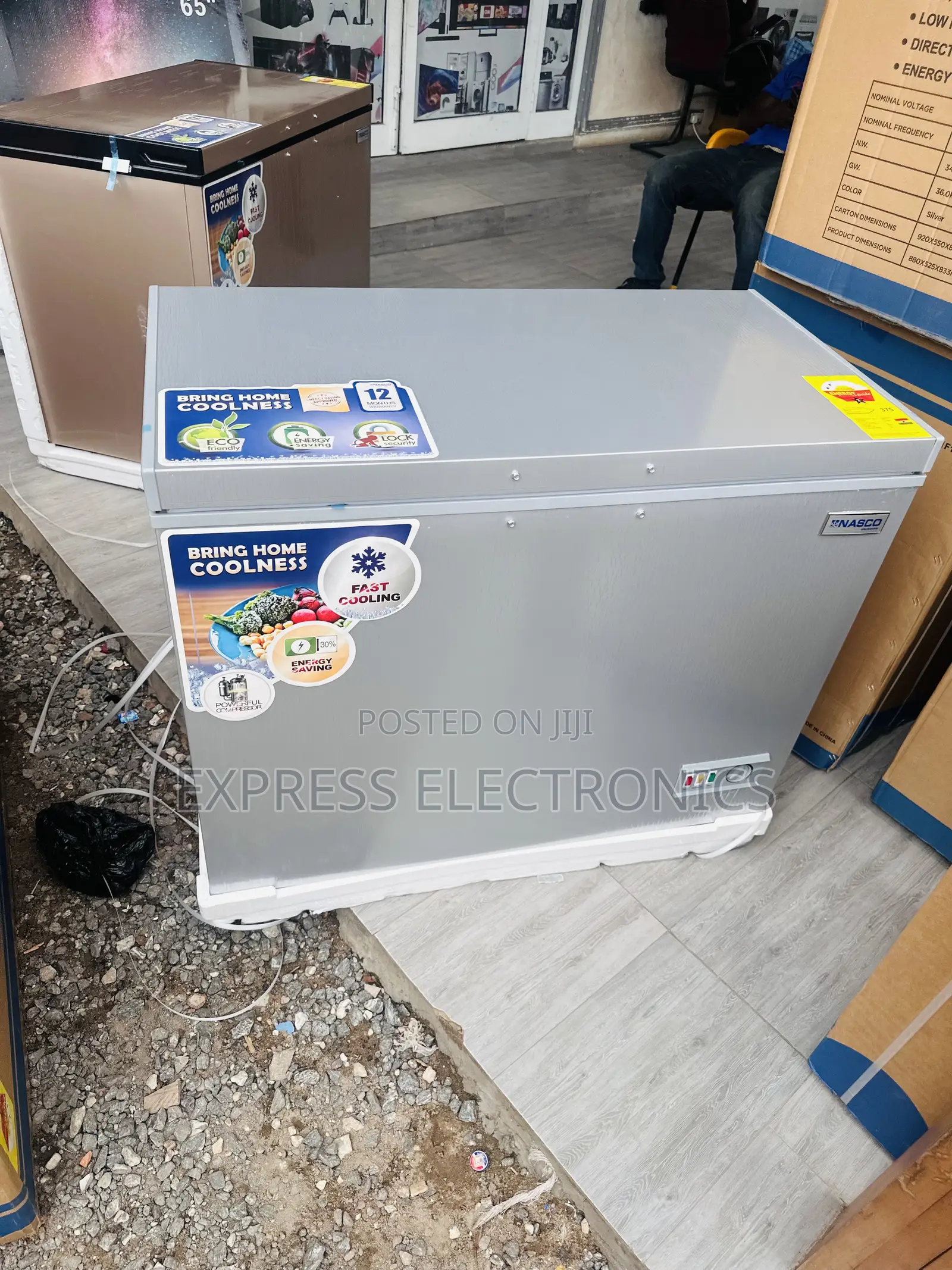 Foreign Standard Chest Freezer 250L Nasco.