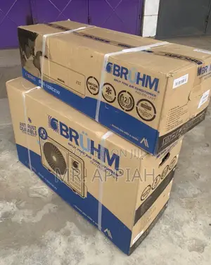 Quality R410 Gas Bruhm 1.5hp Air Conditioner(White).