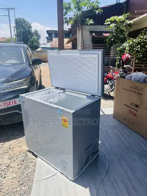 The Current New Chest Freezer TCL 200L Grey Color