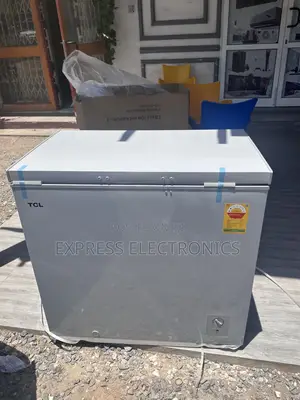 200L Chest Freezer Single Door Grey Color 