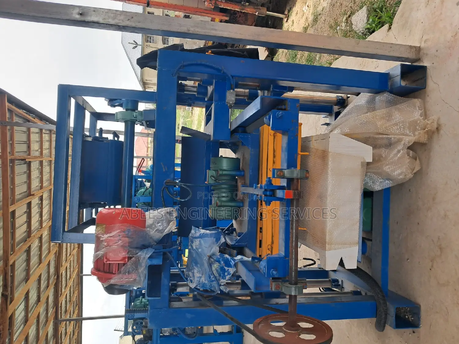 Automatic Block Manufacturing Machine