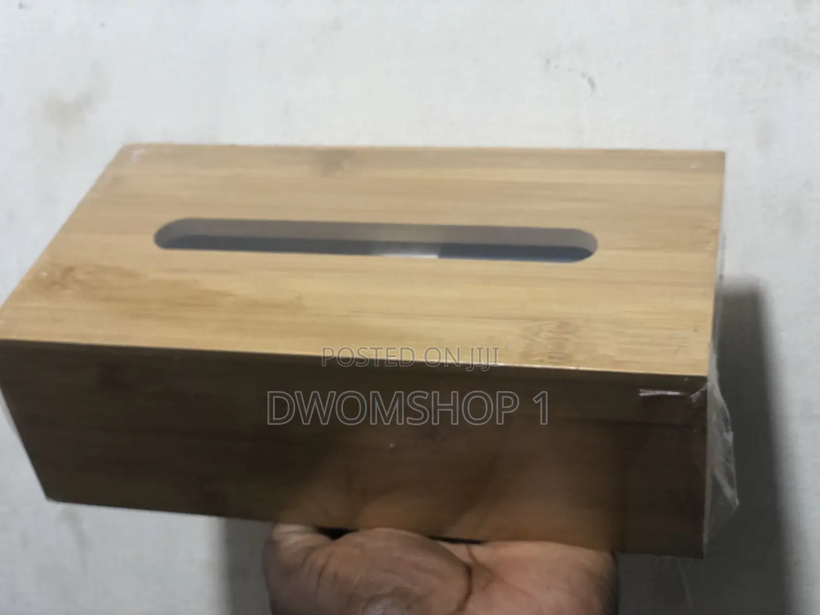 Wooden Tissue Box