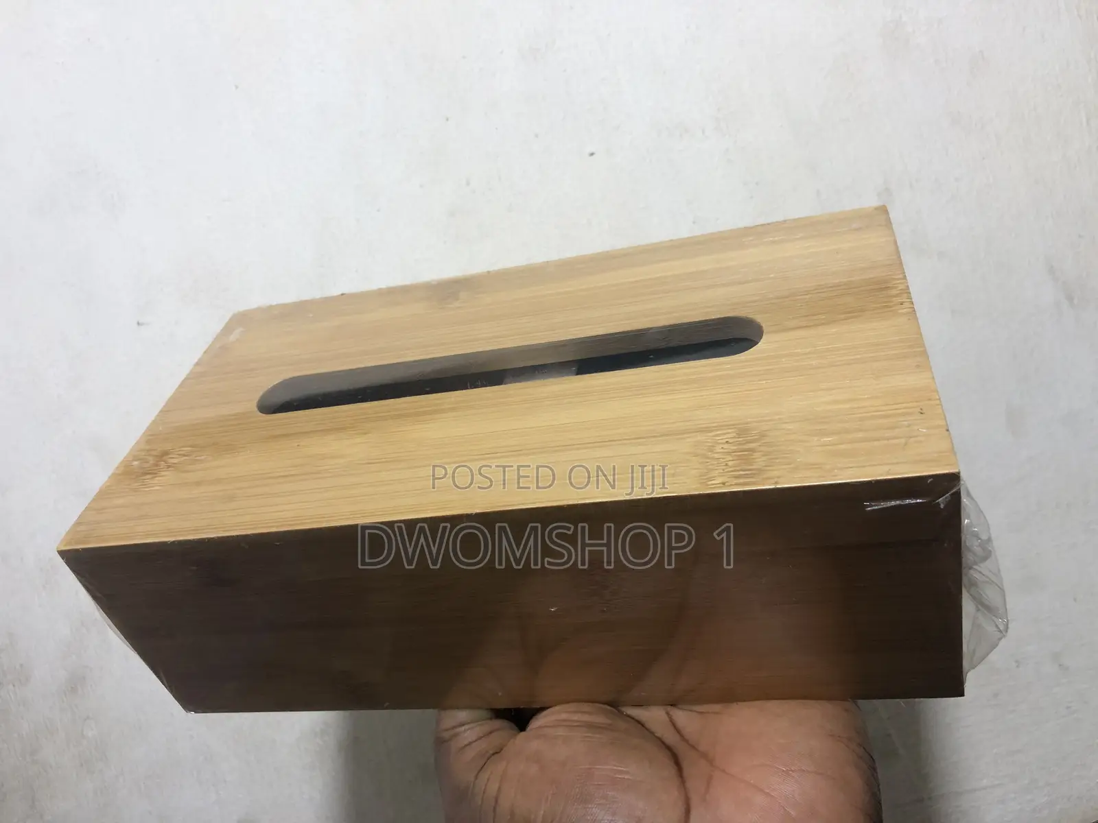 Wooden Tissue Box