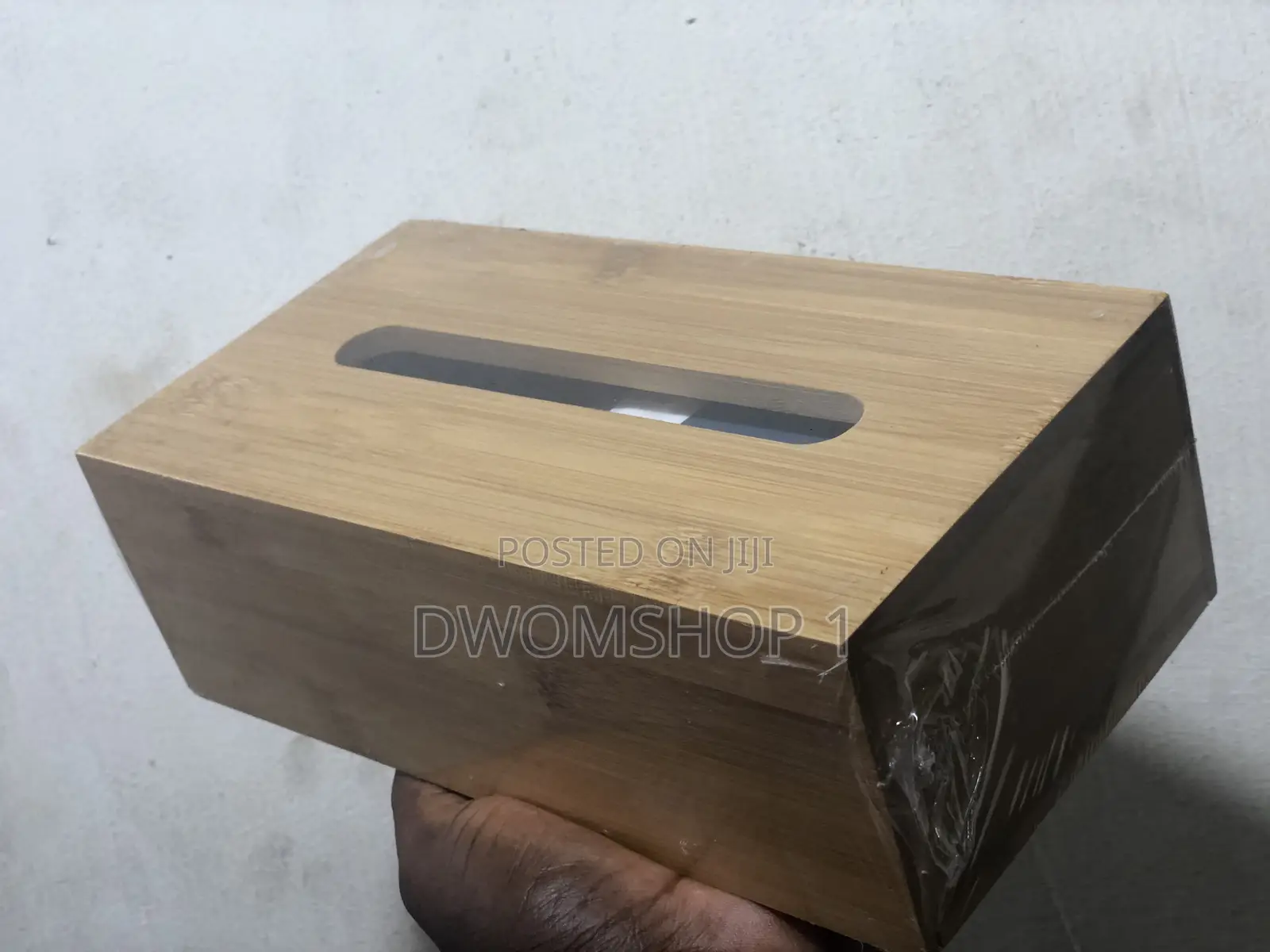 Wooden Tissue Box