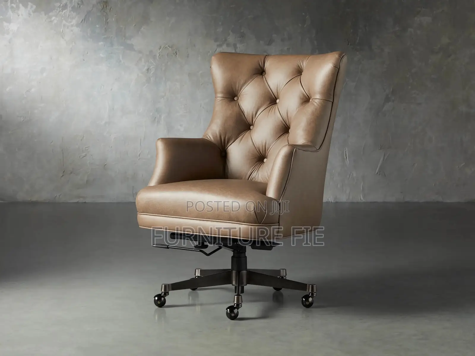 Original Addy Leather Executive Chair From Arhaus Usa