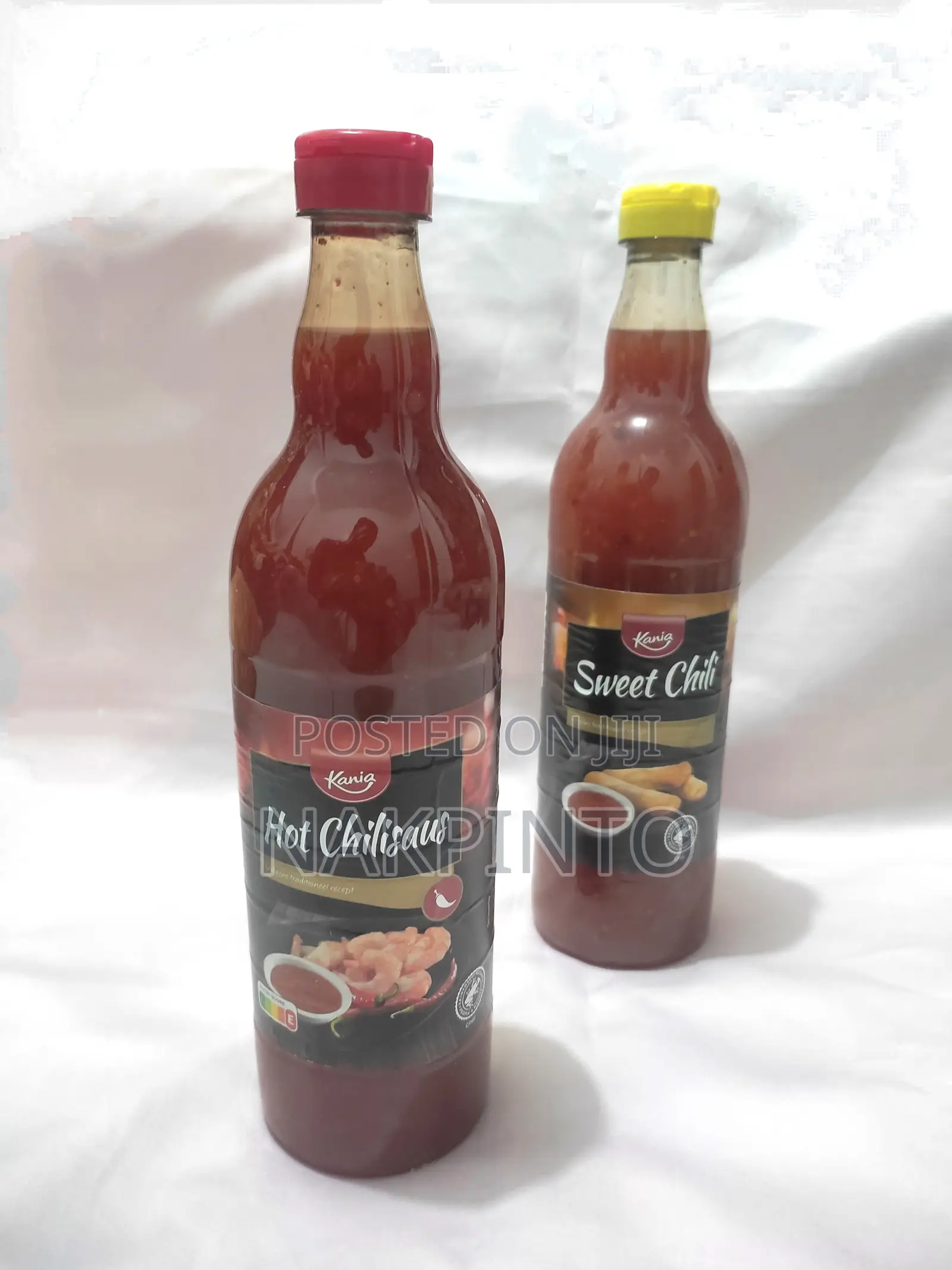 Hot Chili Sauce. Sweet Chili Sauce