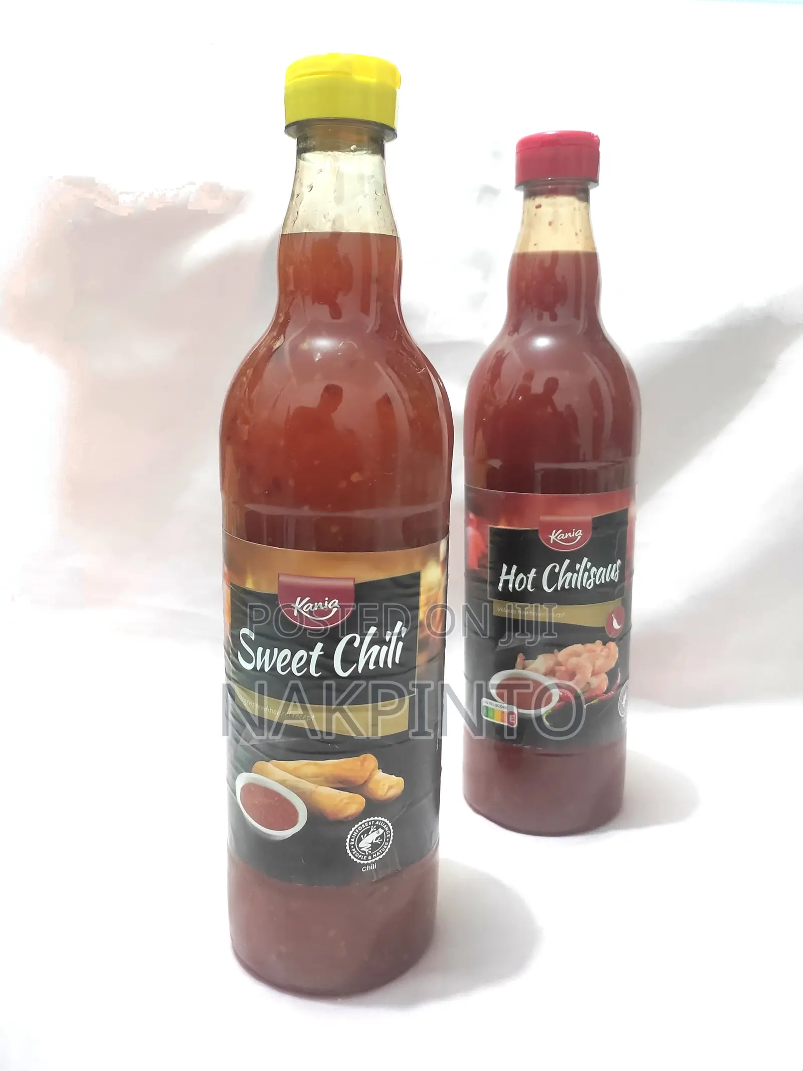 Hot Chili Sauce. Sweet Chili Sauce