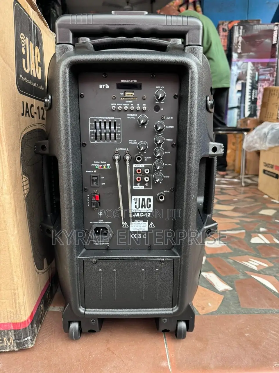 12” Jac Rechargeable Speaker