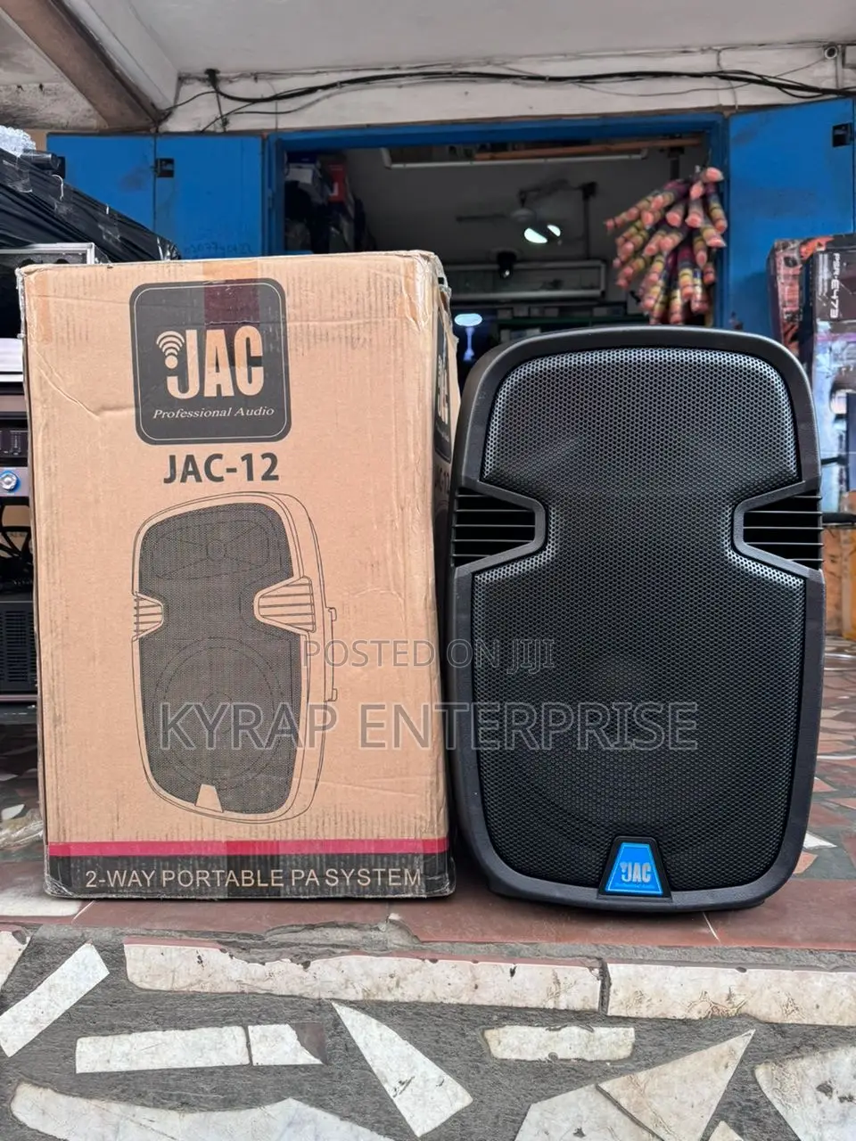 12” Jac Rechargeable Speaker