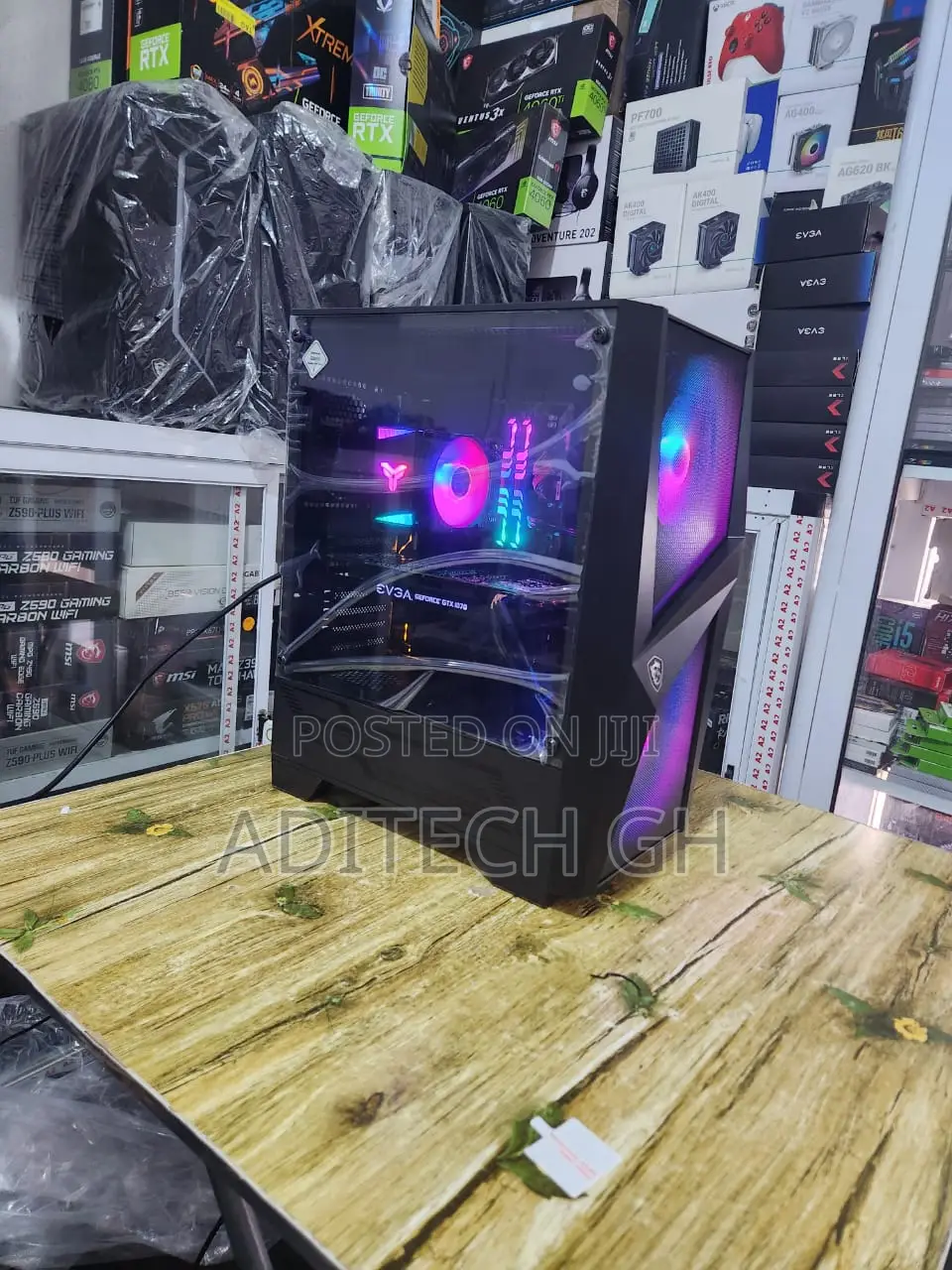 New Desktop Computer MSI Model 64GB AMD Ryzen 9 SSD 1T