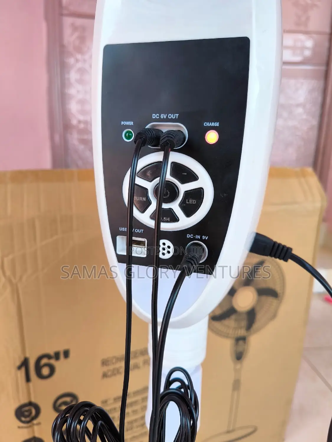 Solar Standing Fan