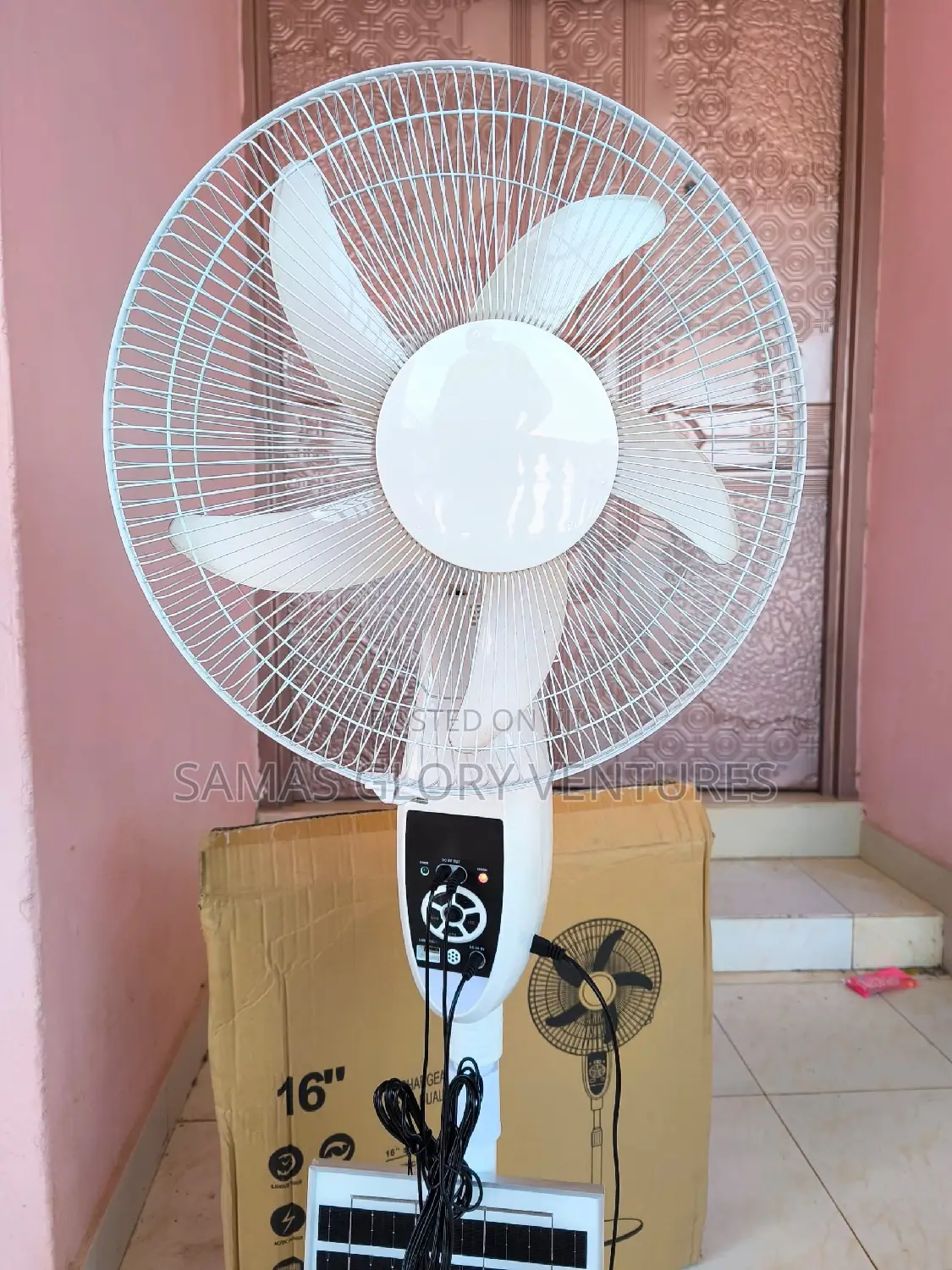 Solar Standing Fan