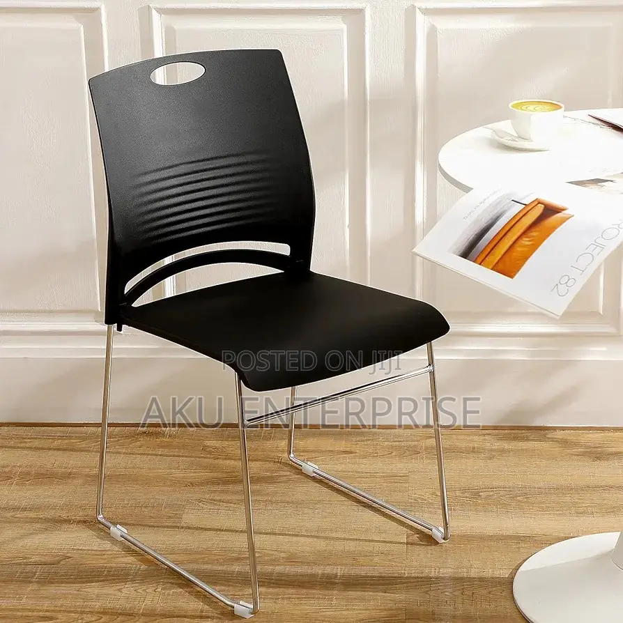 Stackable Plastic Chair, Conference Dinning Waiting Chairs